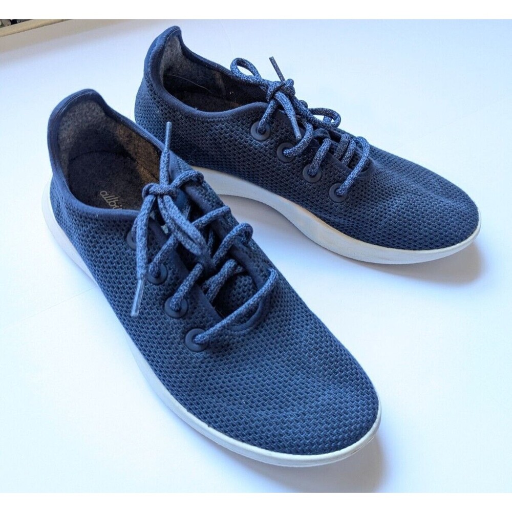 Allbirds TR Tree Runners Navy Blue Hazy Indigo US 10 Men Everyday Walking Shoes